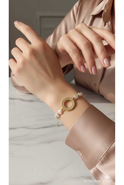 Newa Jewellry Çelik çeyrek altın takma kafesi