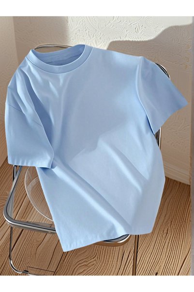 SPORTİVEA 100% Cotton Oversize Comfortable, Flexible and Stylish Women's T-Shirt \ T-Shirt