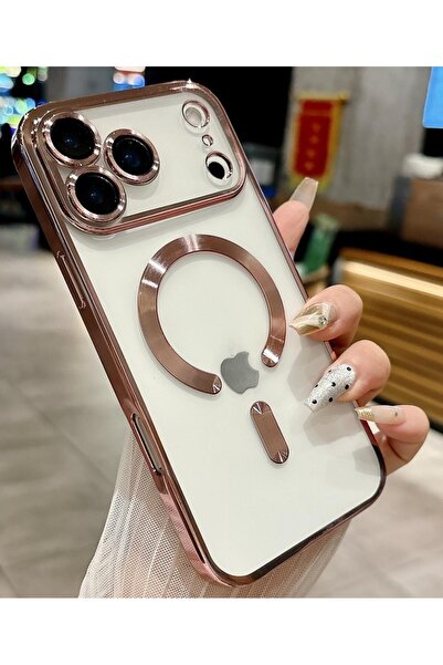 halkhouse iPhone 17 & 18 Pro Max Kılıf Kamera Lens Korumalı Magsafe Özellikli...