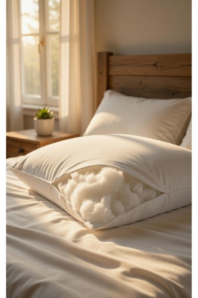 İz Home 2 ADET | All Day Silikon Yastık Seti | 750GR | Yumuşak Form | Vakum Press / Rollpack