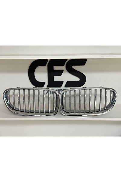 CESAUTO BMW 5 SERİSİ F10 2010-2016 UYUMLU KROM TİTAN PANJUR TAKIMI BÖBREK SET...
