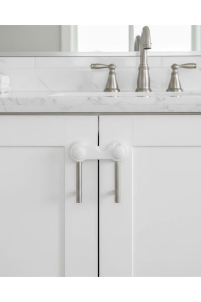 ZERO LAND Gld-Spt- 4 Pieces Cabinet and Drawer Safety Lock with Double-Sided ...