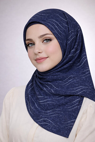 mim eşarp Enba Mio Jazz (Jazz) Patterned Scarf 100X100 cm