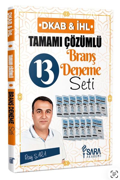 Şara Akademi 2026 ÖABT MEB-AGS Din Kültürü ve Ahlak Bilgisi Türkiye Geneli 13...