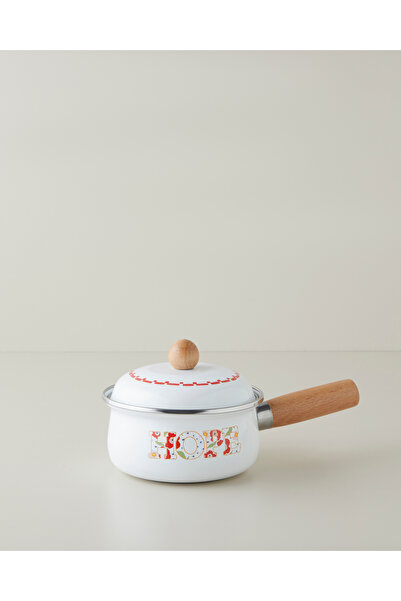 English Home Hope Emaye Sos Tenceresı 1,1 L Beyaz