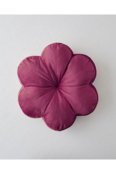 English Home Artistic Bloom Dekoratif Kırlent 40 cm Bordo