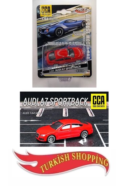 CCA 1:64 Ölçek Metal Süspansiyonlu Audi A7 Sportback