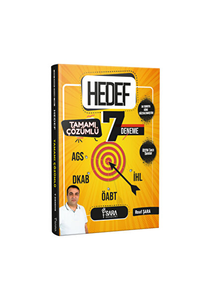 Şara Akademi HEDEF 7 Deneme - Tamamı Çözümlü | ÖSYM Tarzı AGS, DKAB, ÖABT, İH...