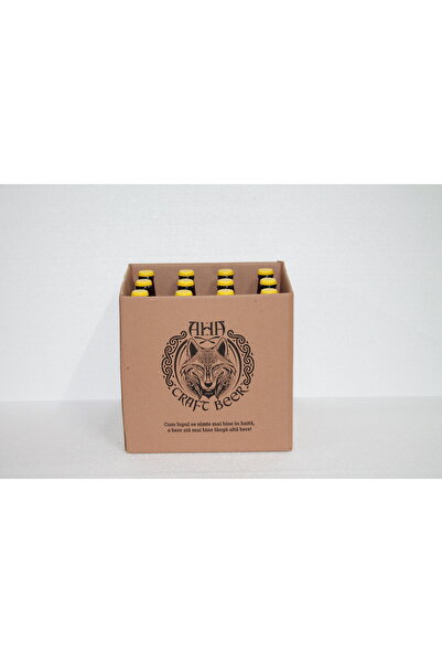AHA CRAFT BEER BAX IPA Bere craft nefiltrata nepasteurizata 100% naturala (12...