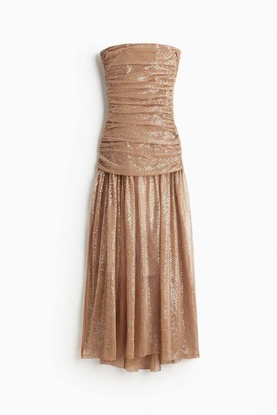 H&M Sequined evening gown