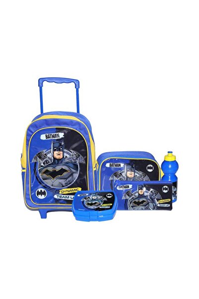 Generic Batman Trolley Bag Set 5×1 Size 16