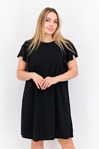 Tiana B Women Solid Mini Dress, Black