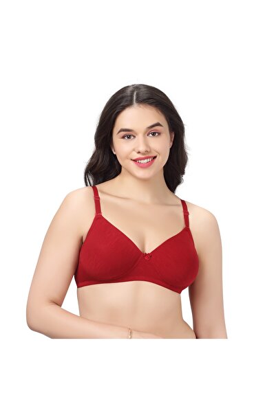 RAJNI Women Girl Soft Cotton Padded Bra Seamless Stretch Breathable Wireless ...