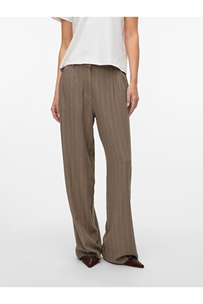 Vero Moda Hose mit weitem Beinschnitt VMMINDY Mittlere Taille Hose