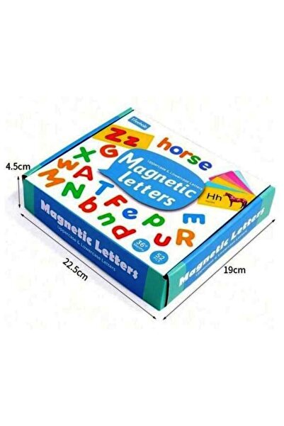 OEM Alfabetar 52 de litere lemn magnetice