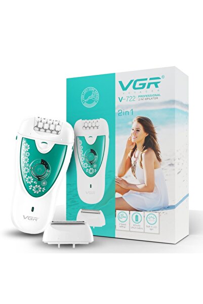 Generic VGR 2-In-1 Women Epilator & Electric Shaver, Rechargeable Hair Remova...