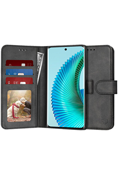 Techsuit Ημερολόγιο Honor Magic 6 Lite 360, μαύρο