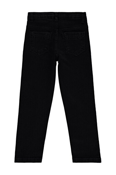 Civil Boys Basic 6-9 Years Old Pants Jeans - Black 8-9 Years Old