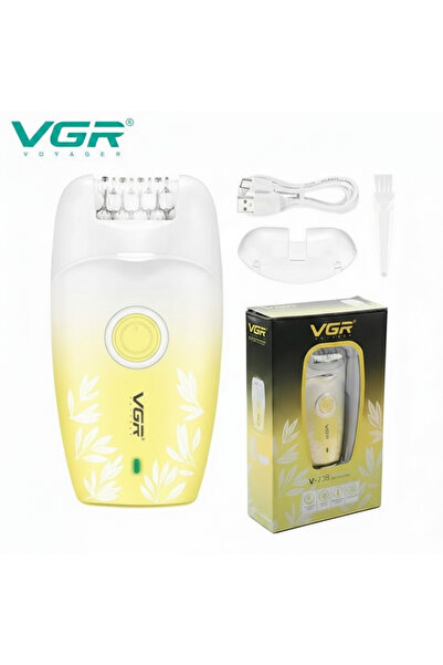 Generic VGR Lady Epilator Electric Hair Remover for Women, Body Hair Removal ...