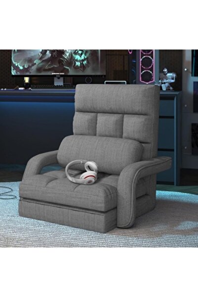 smart home 2-in-1 Folding Sofa Bed & Lounger – 6-Position Adjustable, Cotton ...