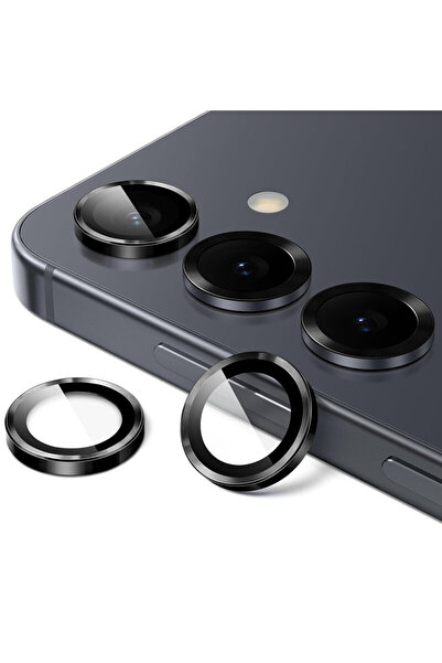 Lito Protecție cameră Samsung Galaxy S25 S+, neagră