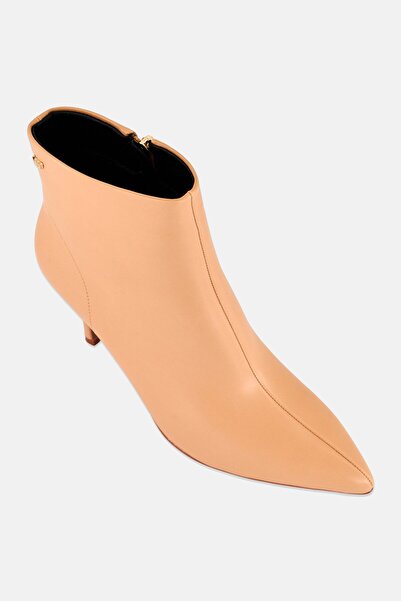 Nine West أحذية نسائية من ماركة دريك، بسحاب إغلاق، لون بني فاتح