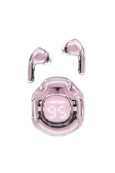 Acefast Bluetooth 5.3 Type-C Wireless Headphones, IPX4, T8, 480mAh, Pink