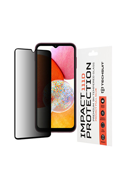 Techsuit 111D Privacy Full Glue Glass for Samsung Galaxy A14 4G