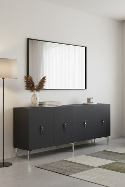 zetuna home KA1527AS KONSOL, ÇOK AMAÇLI DOLAP, KAHVE KÖŞESİ VE TV SEHPASI ANT...