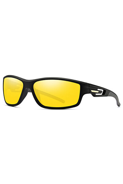 Techsuit Sport Rectangular Sunglasses 201910, Yellow