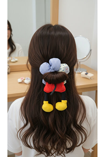 Şirin Figurisana, mekana, podstavljena gumena kopča - dodatak za kosu u razli...