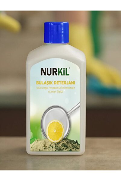Nurkil BULAŞIK DETERJANI LİMON ÖZLÜ 1 lt
