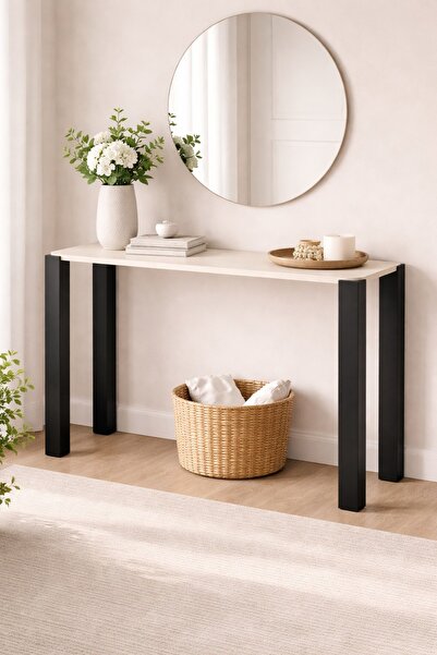 N.zone Modern decorative console table for entryways and living rooms – pract...