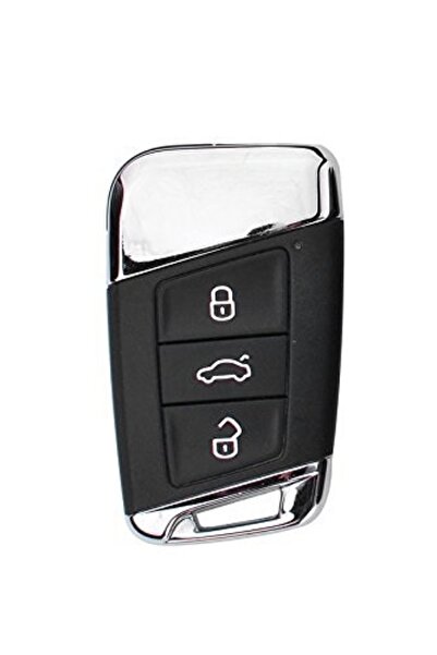 Aftermarket Carcasă cheie compatibilă pentru B8, SmartKey, fără lamă de urgență,