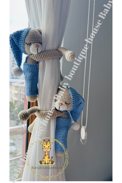 BABYBOUTİQUEHOUSE Uykucu perde tutucu 2li set