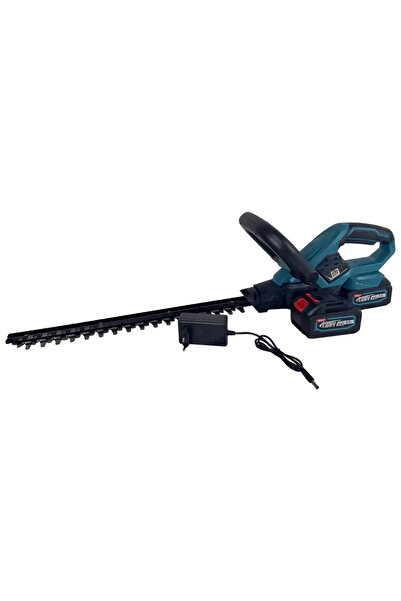 German Meister Hedge and tree trimmer, German Meister, 2 batteries, 128V 8Ah,...