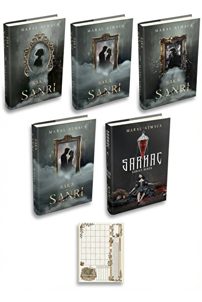 Ephesus Yayınları Saka ve Sanrı 1, 2, 3, 4 Ciltli - Sarkaç 1 - Aylık Planlayı...