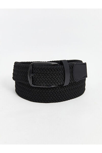 LC Waikiki Sparkling Choices Mesh Embroidered Men's Belt from Shining Store