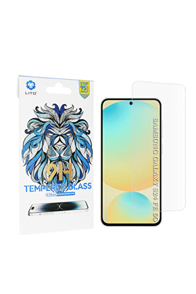 Lito Закалено стъкло за Samsung Galaxy S24 FE 9H, прозрачно
