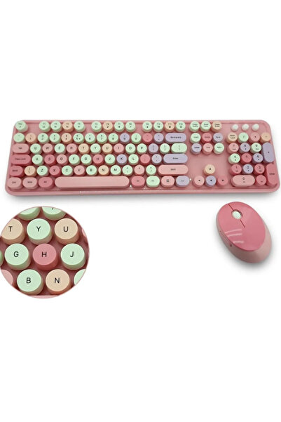 AyrStore Mofii Pembe Sweet Dm Combo Klavye Mause Set