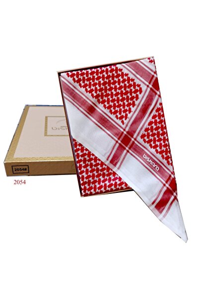 biskara Red shemagh from Biscara, excellent quality