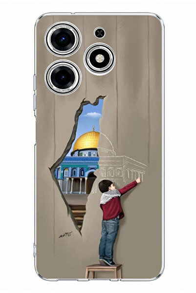 TechTree حافظة سيليكون مطبوعة على الحائط متوافقة مع هاتف Tecno Spark 10 Pro م...