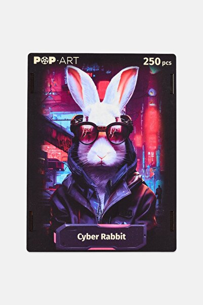 Unidragon Cyber Rabbit Figured Wooden Puzzle