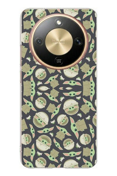 TechTree حافظة سيليكون مطبوعة بتصميم ورق حائط ميني يوداس متوافقة مع هاتف هونر...