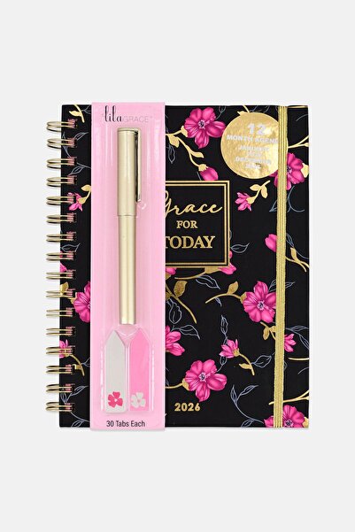 Lila Grace Grace For Today 12 Month Agenda 2026