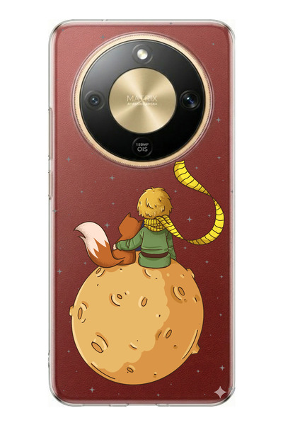 TechTree حافظة سيليكون مطبوعة بتصميم Little Prince Planet Boa متوافقة مع هاتف...
