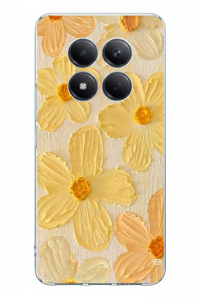 TechTree حافظة سيليكون متوافقة مع Redmi Note 15 PRO PLUS مطبوعة بطبعة Sun's T...