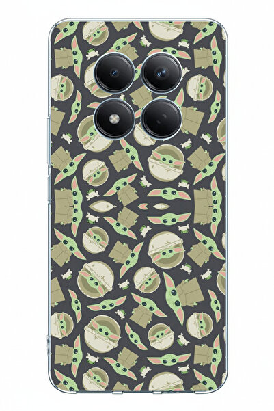 TechTree حافظة سيليكون مطبوعة على شكل ورق حائط من نوع Minik Yodalar متوافقة م...