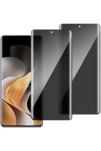 Vivo V29 5G Hayalet Nano Ekran Koruyucu Makine Kesimi Kavisli Kamera Bölümü Açık-İnce ve Esnek