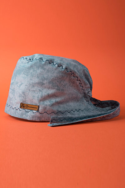 Best Bone İndigo Marble Desenli Cerrahi Bone